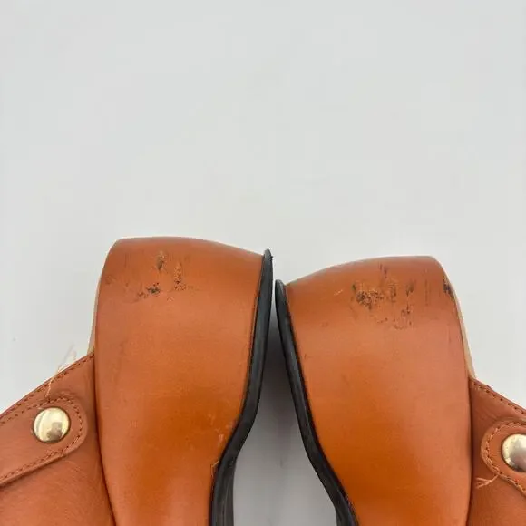 Paloma Wool Odessa Clogs Platform Leather Chunky Clogs Women's 38 Boho Y2K - Picture 13 of 15